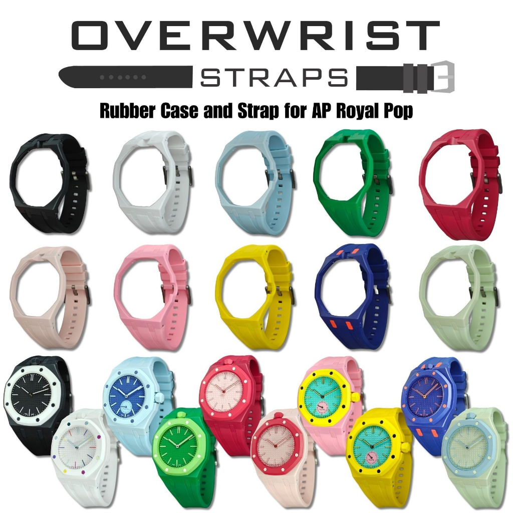 สายนาฬิการุ่น Case and Rubber Straps for AP Royal Pop