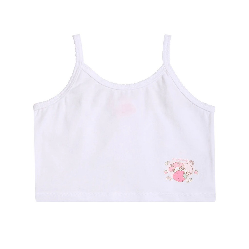 Sanrio [2/2] เสื้อสายเดี่ยว เด็กโต ไซด์ 110 - 140 ของแท้ ป้ายเซนทรัล พร้อมส่ง