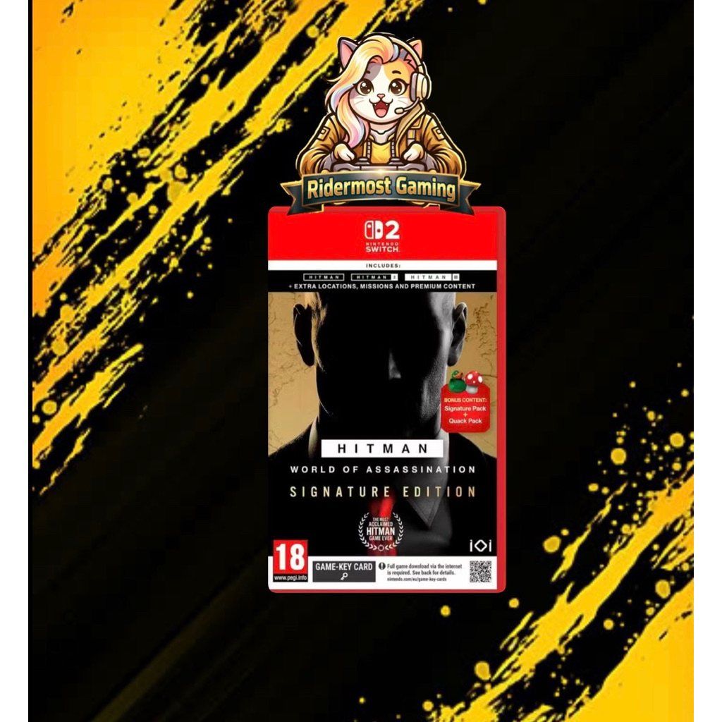 [Nintendo Switch 1/2]HITMAN: World of Assassination - Signature Edition [EN]มือ 2 พร้อมส่ง!!!