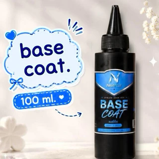 ท็อปกระจกแบบเติม เบส พร้อมฝาแบบเติม 100 ml ทำเล็บ