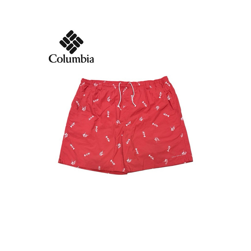 Columbia PFG กางเกงขาสั้น ผ้า Nylon แห้งไว เอว 40-46