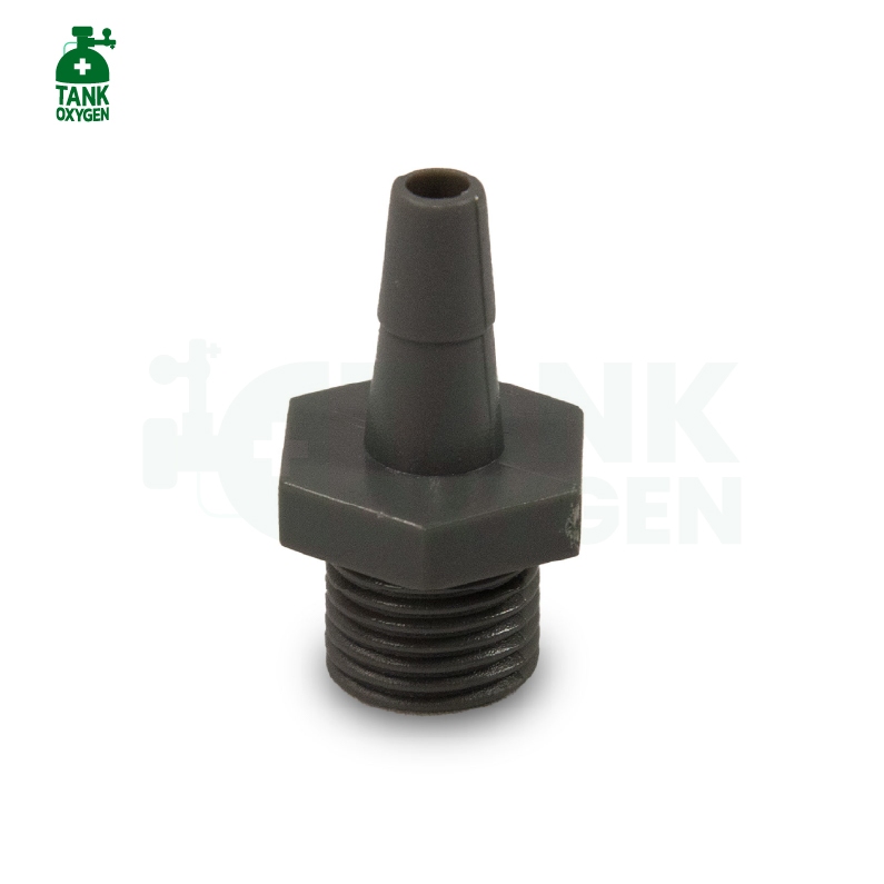 Adapter for humidifier ข้อต่อสำหรับกระปุกน้ำให้ความชื้น เครื่องผลิตออกซิเจน 1 ชิ้น