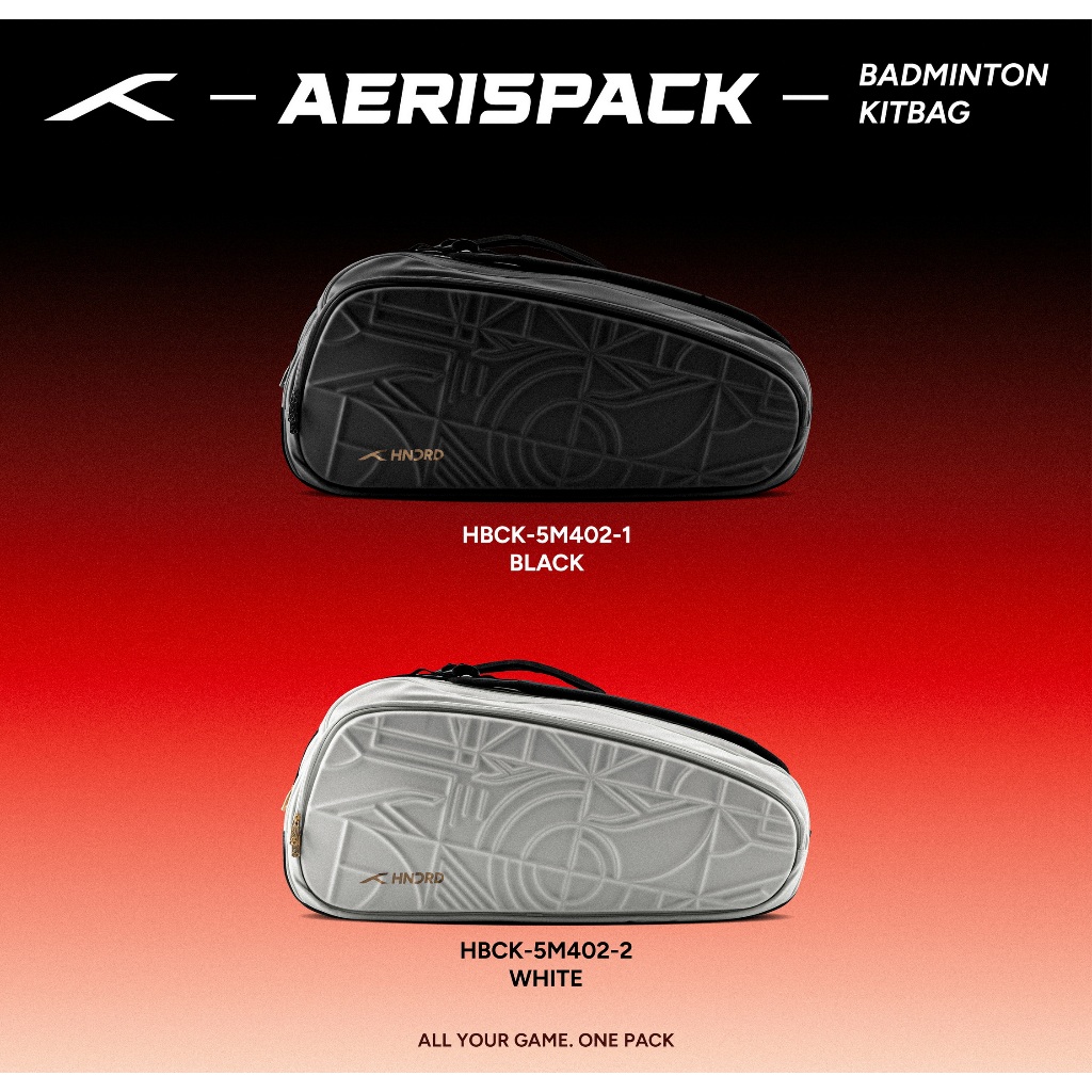 HUNDRED กระเป๋าแบดมินตัน รุ่น HBCK-5M402 BADMINTON BAG