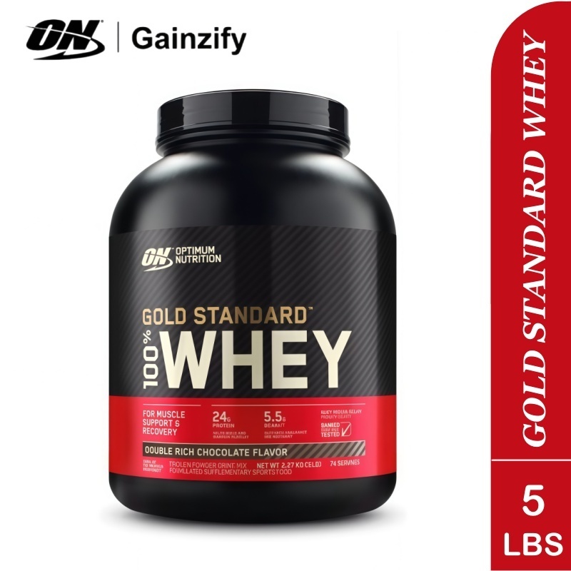 Optimum Nutrition - Gold Standard 100% Whey Protein 5Lbs, 2.27kg on optimum whey protein โปรตีนที่อร่อยที่สุด ต้อง ON