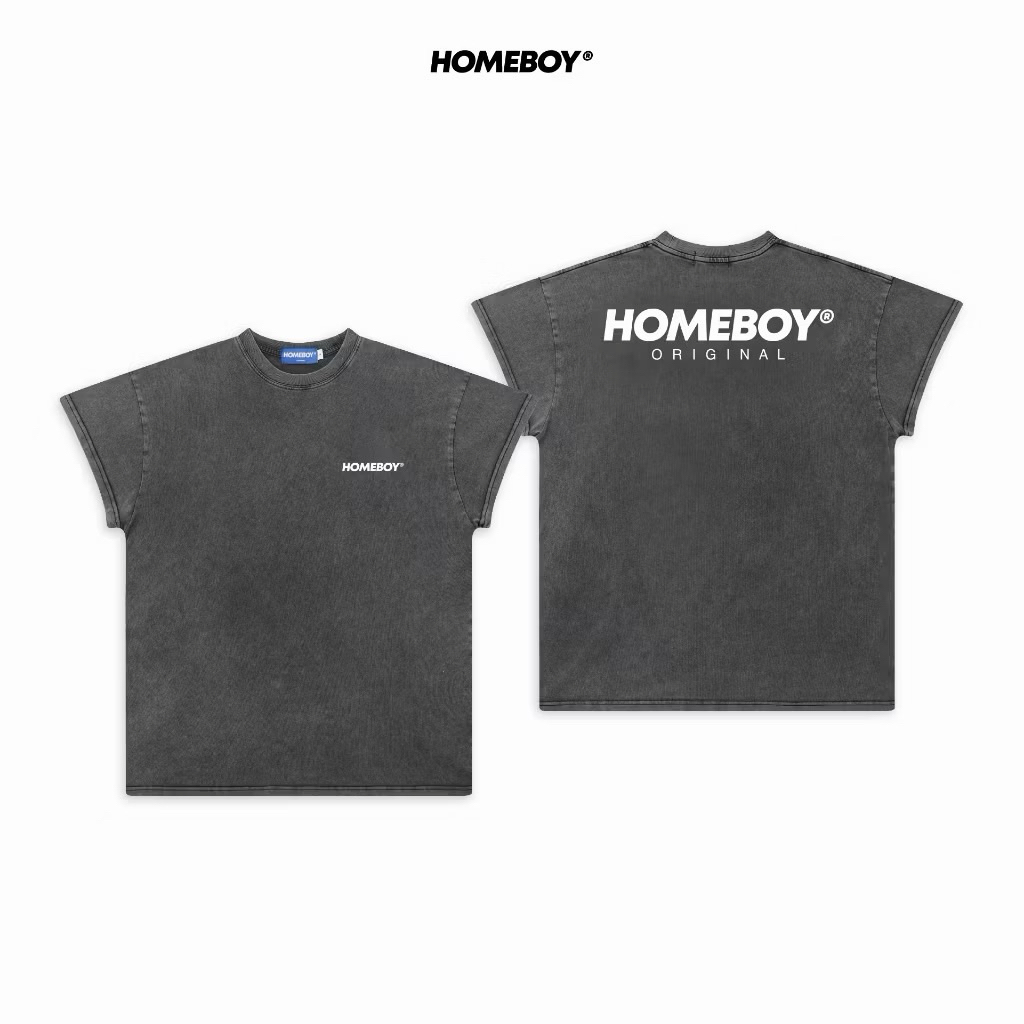 ส่งต่อเสื้อ HOMEBOY รุ่น HOMEBOY เสื้อกล้าม HB.ORIGINAL.TANKTOP.V2 ไซส์ M สีฟอก
