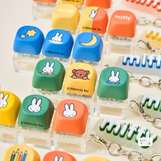 (พร้อมส่ง) 💕🥰Miffy พวงกุญแจ คีย์แคป มี 6 แบบ งานปี 2026