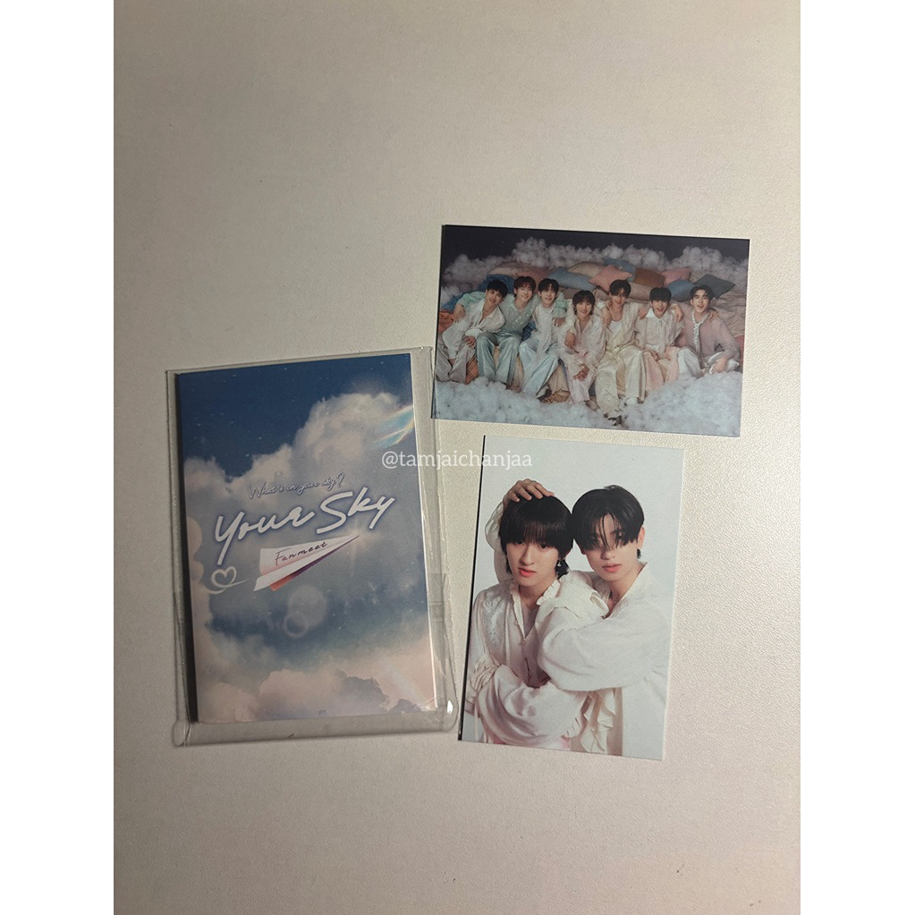 โทมัสก้อง photo card Your sky fanmeet