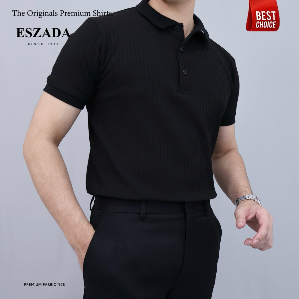 เสื้อโปโลผ้าเกาหลีพิเศษ Premium Polo Best quality of ESZADA (P09)