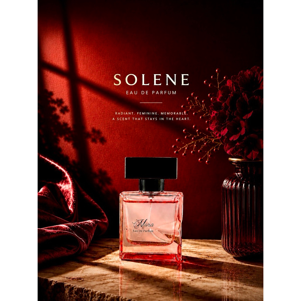 Mona Parfum กลิ่น SOLENE EAU DE PARFUM 30ml กลิ่นสุดหรูหรา สวย มีเสน่ห์ หวานแบบมีมิติ ฉีดแล้วดูโดดเด่น น่าหลงใหล