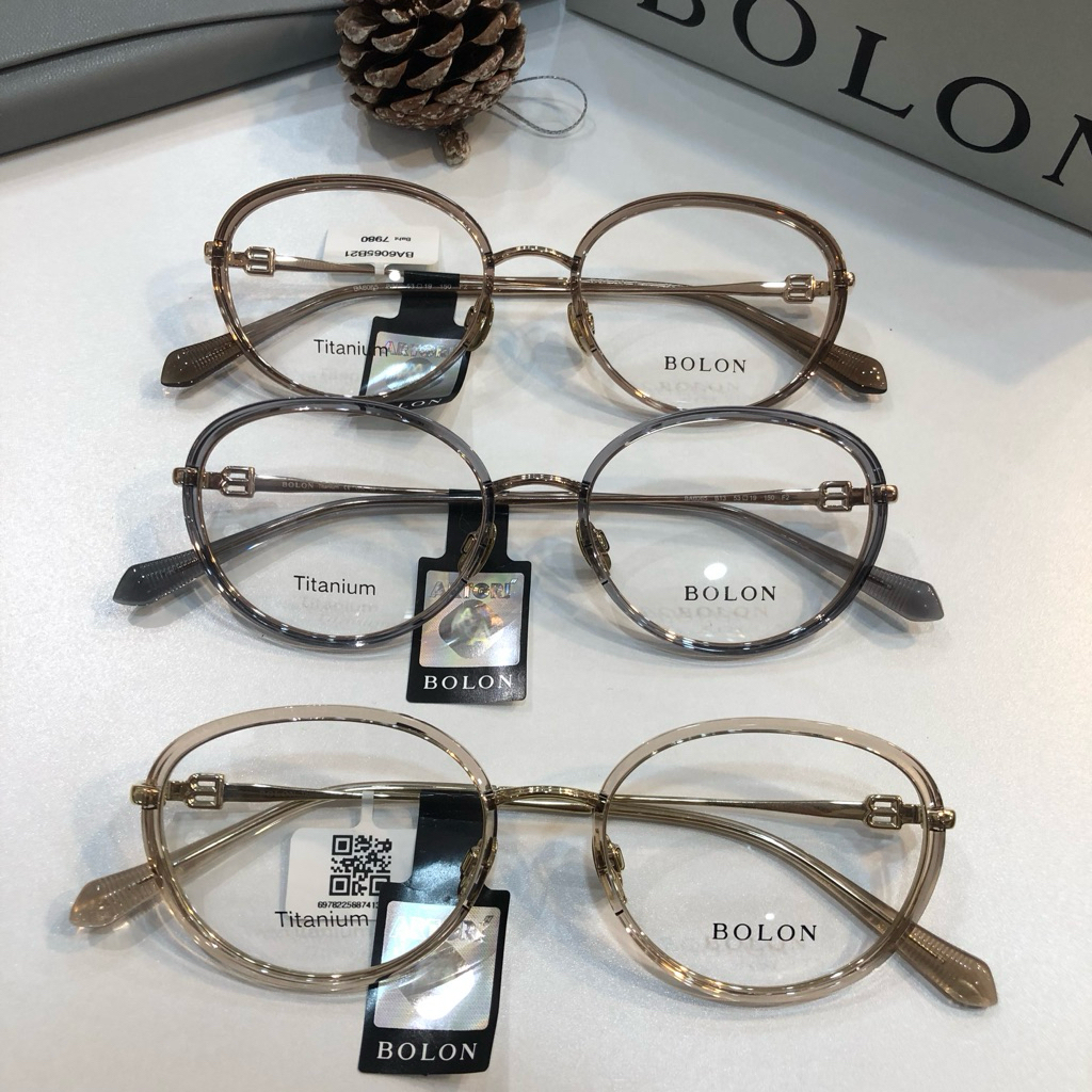 🚚ของแท้/ส่งเร็ว💨 BOLON BA6065 B13 B21 B29 B60 Dover กรอบแว่นสายตาโบลอน แว่นญาญ่า  Official Authorize