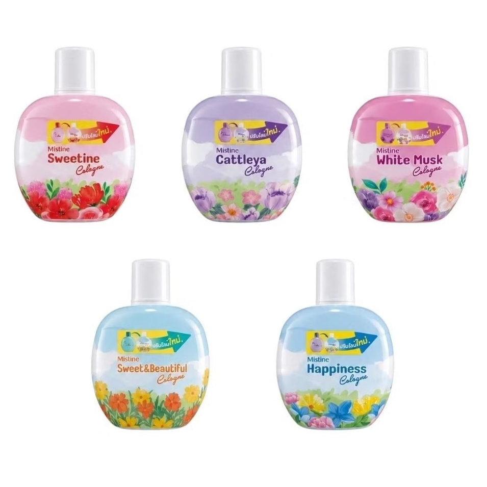 Mistine มิสทีน โคโลญจ์ ขนาด120 ml . มี 6 กลิ่น