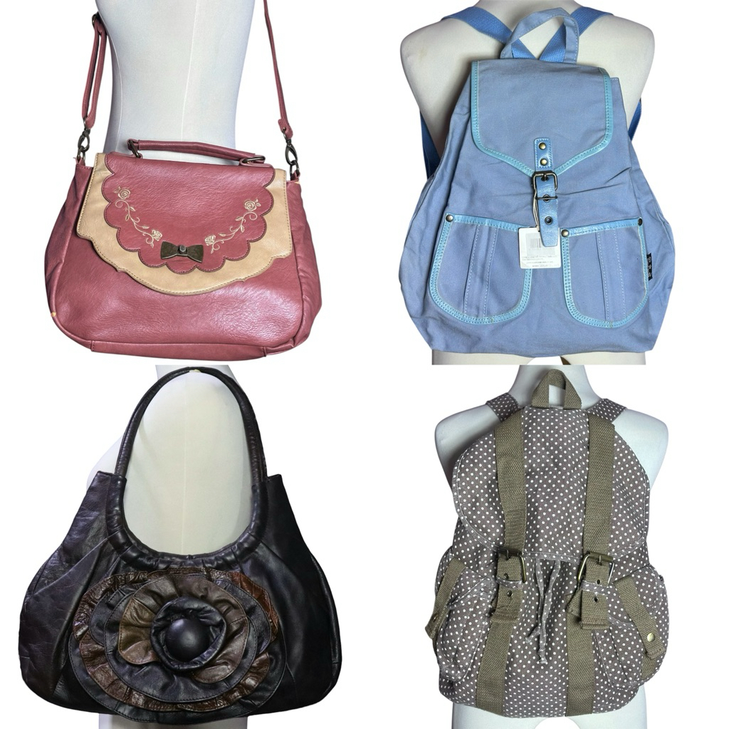 ป้าย Dalifeat Axes femme กระเป๋างานป้าย กระเป๋าเป้ กระเป๋ามือสอง กระเป๋าวินเทจ กระเป๋าy2k กระเป๋าvin