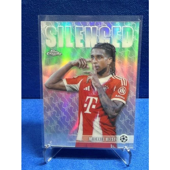 Michael Olise Silenced 2025-26 Topps Chrome UCC
