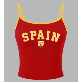 SPAIN 🇪🇸 Top เสื้อประเทศสเปน