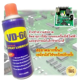 Fast Shipping สเปรย์ล้างแผงวงจร 450ml น้ำยาทำความสะอาดแผงวงจร สเปรย์ทําความสะอาด เมนบอร์ด สเปรย์ล้างแอร์โฟร์ ล้างแผงวงจร
