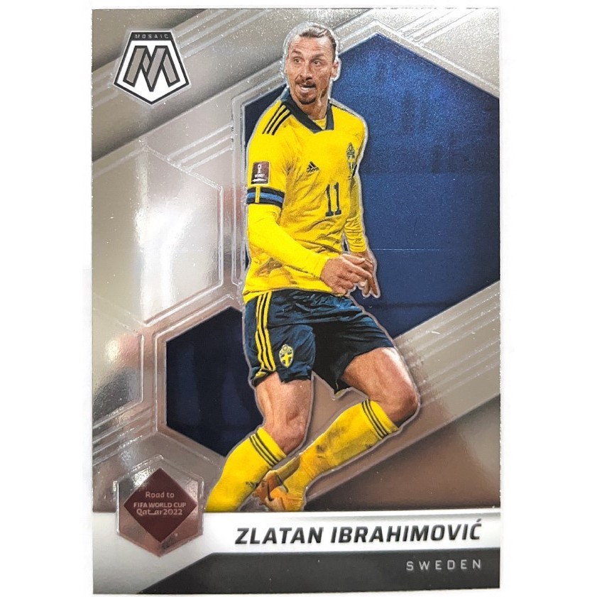การ์ดฟุตบอลรวมทีมชาติ สวีเดน (Sweden) จากกล่อง 2021-22 Panini Mosaic Fifa Road To WC ของแท้ 100%