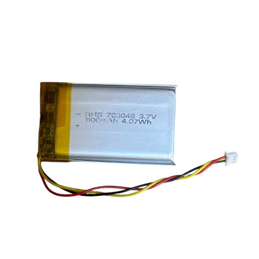 723048 703048 jst 1.25 แบบ 3 pin ปลักเสียบ แบตเตอรี่สำหรับเครื่องวัดความหยาบ