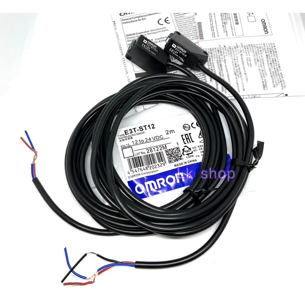 E3T-ST12-L E3T-ST12-D OMRON Photoelectric Sensor เซ็นเซอร์ โฟโตอิเลคทริค  ของใหม่
