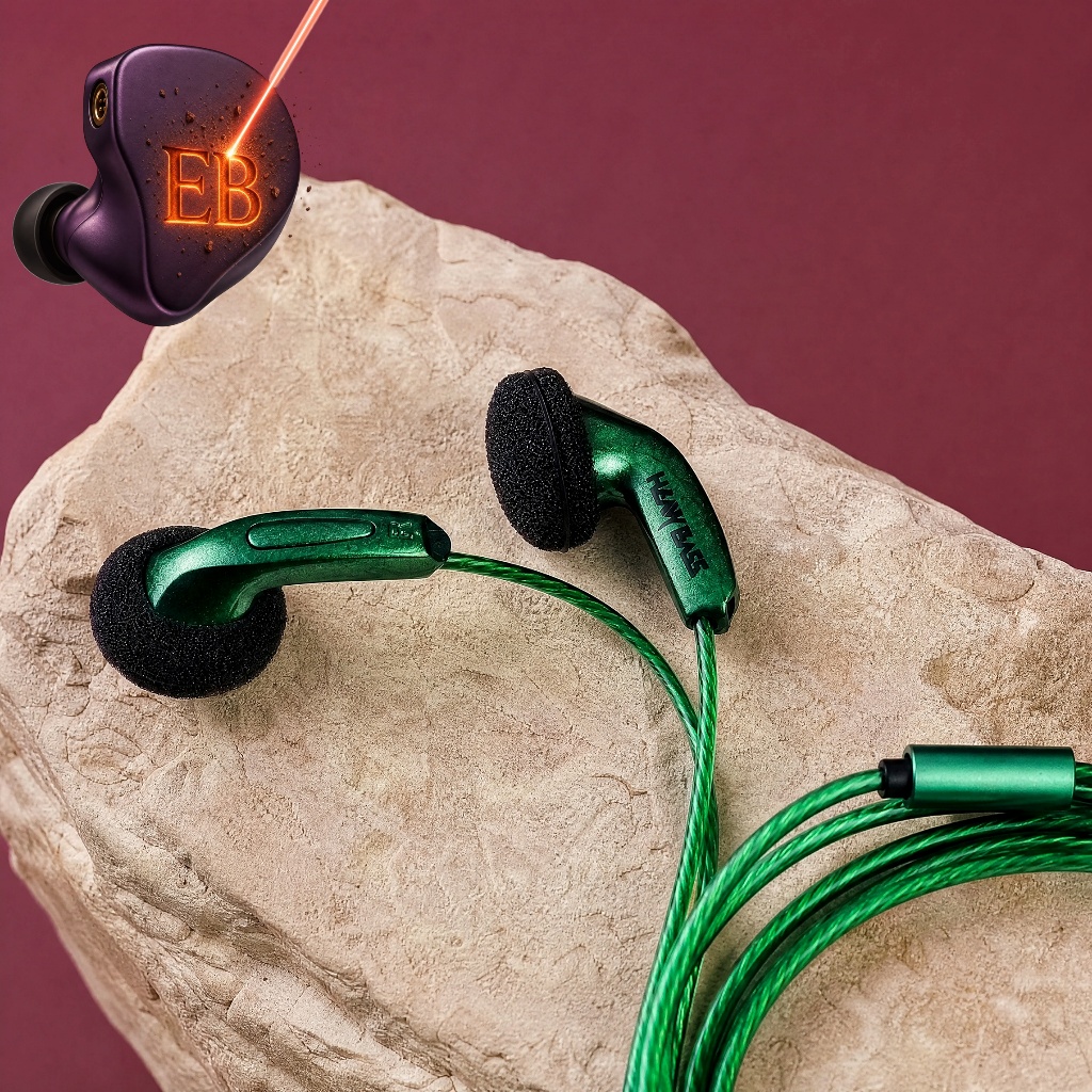 หูฟัง Earbud รุ่น Python driver Beryllium ไมค์เทพ ใสเคลียชัด 3.5mm / Type-C - Elite BASS