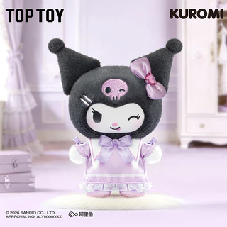 TOPTOY x KUROMI Dream Closet Series Plush Pendant Blind Box มพวงกุญแจตุ๊กตาผ้า ฟิกเกอร์สะสม ของขวัญวันเกิด ของขวัญ 100%