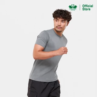 ห่านคู่ Active Dry Performance T-Shirt เสื้อยืดคอกลม สีเทา