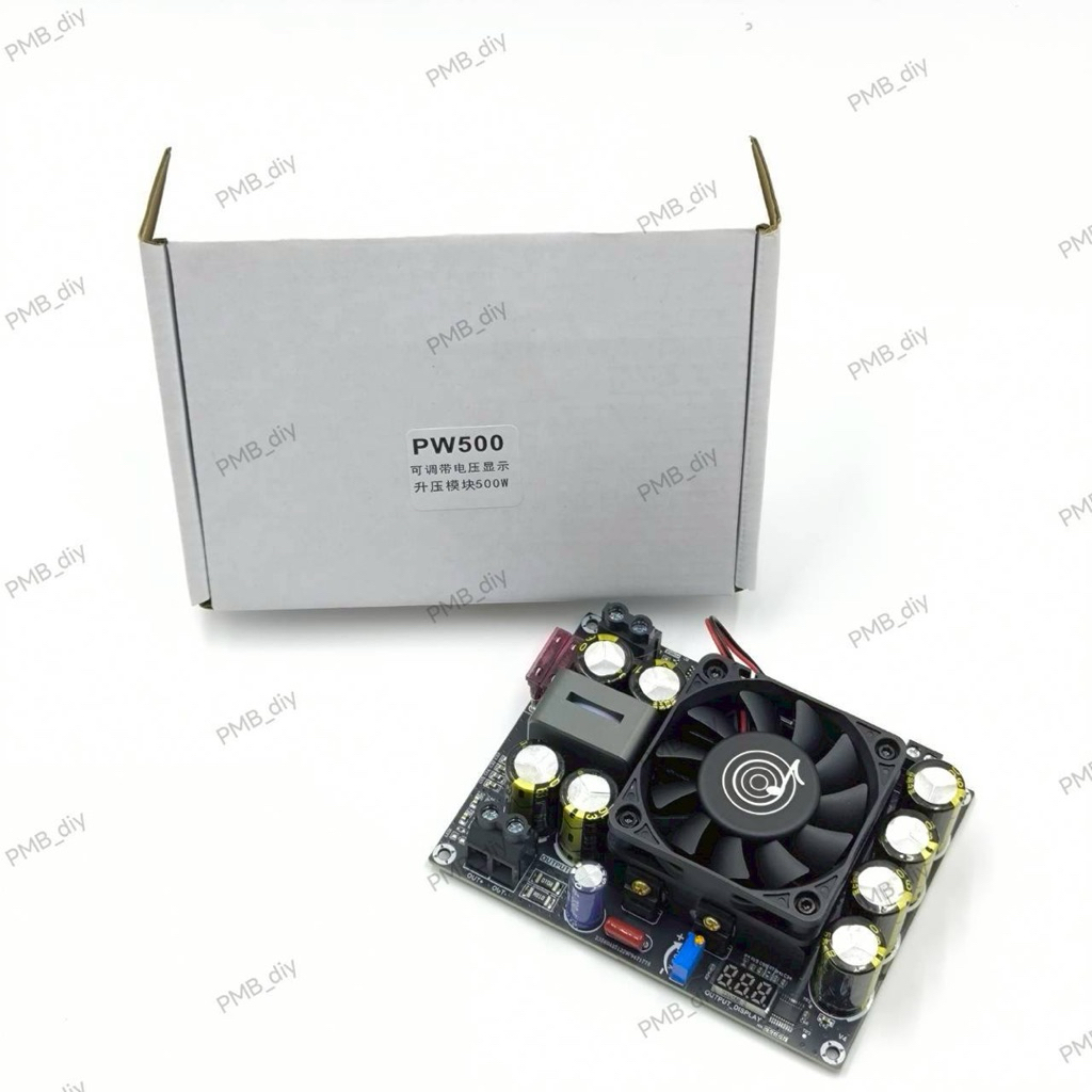 ZK-PW500 Wuzhi ของแท้ DC/DC 500W บูทแรงดันไฟ เข้า11-27 ออก45-50v สำหรับการใช้งานที่ต้องการแรงดันไฟสู