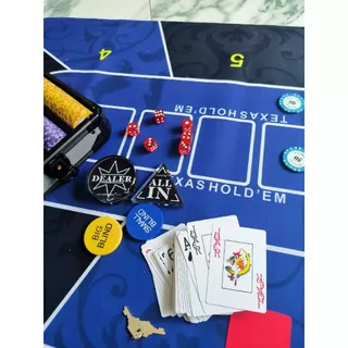 🚚พร้อมส่งจากไทย ส่งผ้าปูโต๊ะ【300/400/500ชิป】 คุณภาพสูง อุปกรณ์เหรียญทองสำหรับเล่นเกมกระดาน