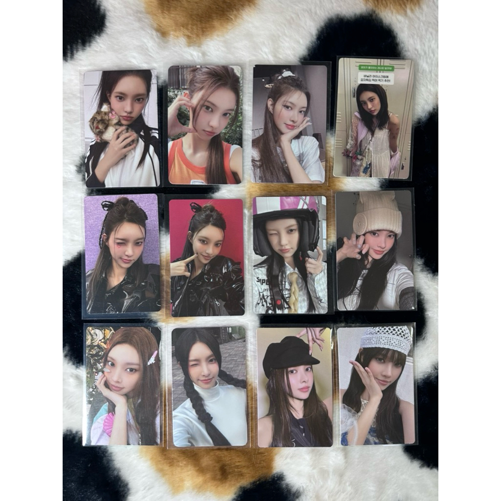 [พร้อมส่ง] illit - illit super real me,i’ll like you,mamihlapinatapai photocard (Yunahยุนอา)