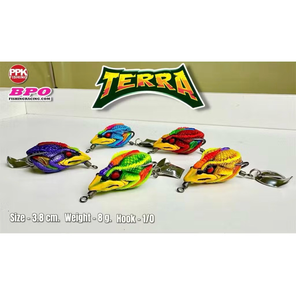 กบยาง TERRA  ppk fishing