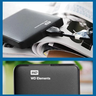 WD HardDisk External 1TB 2TB 4TB HDD USB3.0 2.5" Convenienc External Hard Disk ฮาร์ดไดรฟ์ภายนอก ฮาร์ดดิสก์แบ Hard Drives