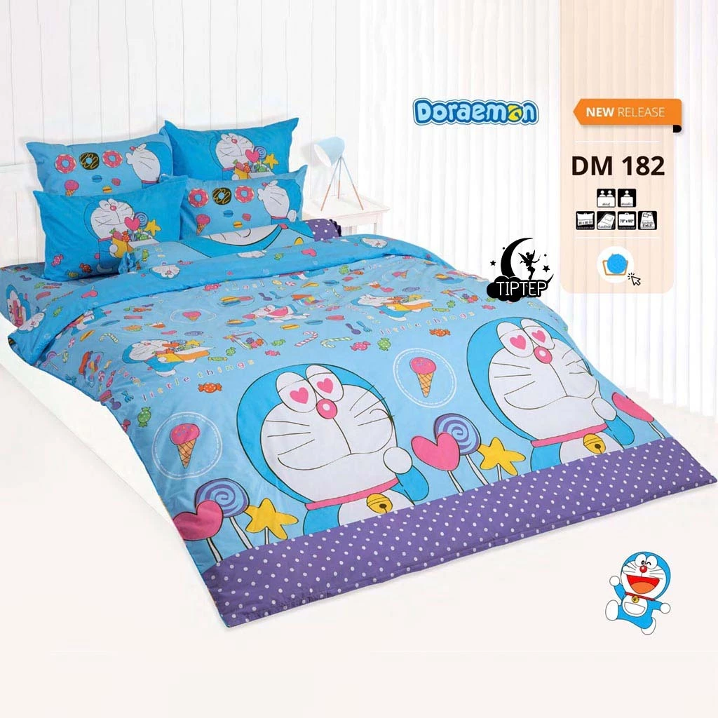 ชุดผ้าปูที่นอนพร้อมผ้านวม TOTO ลายโดเรม่อน DM172 DM173 DM180 DM181 DM182 DM183 DMV179 thumbnail 7