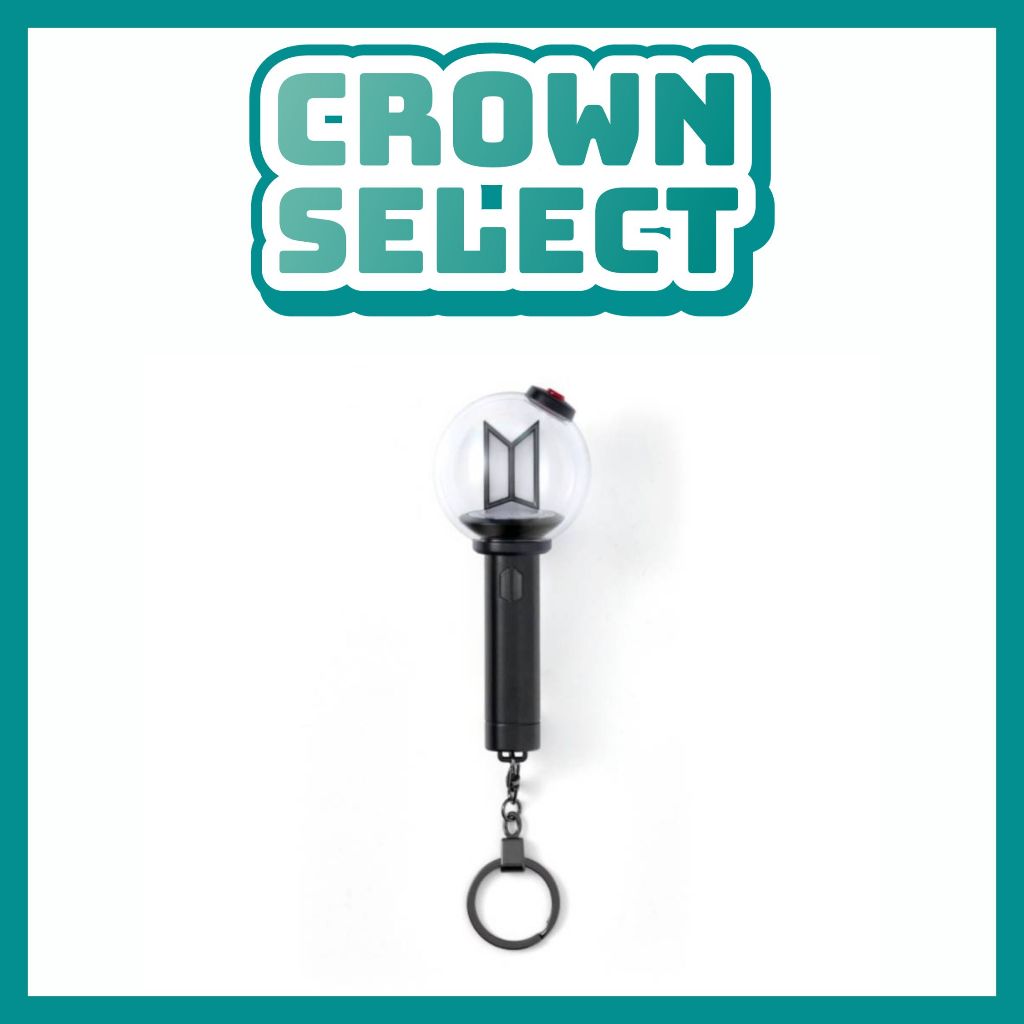 พร้อมส่ง BTS Official Light Stick Keyring Ver.4 [mini Army Bomb v.4] มี่บอมเวอร์4