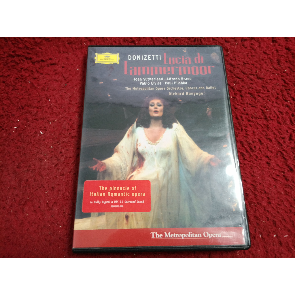 DVD สากล Lucia di Lammermoor  สภาพตามรูปปก A3156