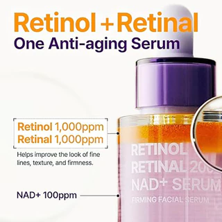 แท้💯ส่งไว🚀 PURITO Retinol Retinal 2000 Nad+ Serum 30ml เซรั่มกู้ผิวแก่ ลดริ้วรอย ยกกระชับ