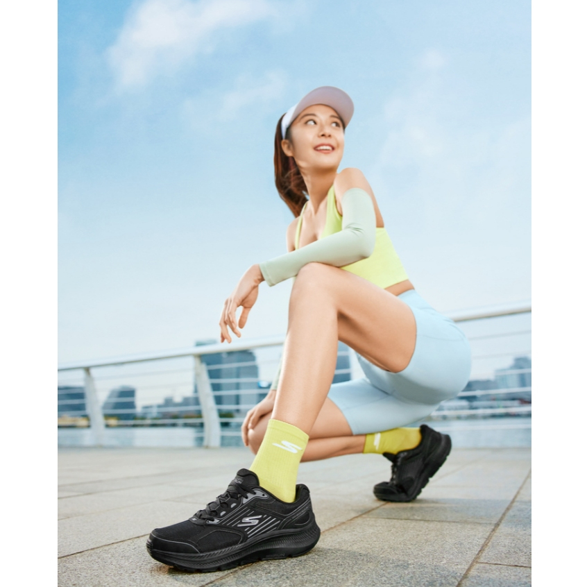 Skechers สเก็ตเชอร์ส รองเท้าวิ่งผู้หญิง Women GOrun Consistent 2.0 Advantage Running Shoes - 128606-BBK (latest) — صورة 3