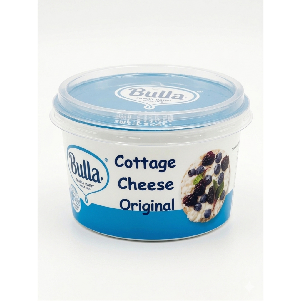 [9310161005006] Bulla Cottage Cheese Plain 200 G. บูลล่า คอทเทจชีส รสเพลน