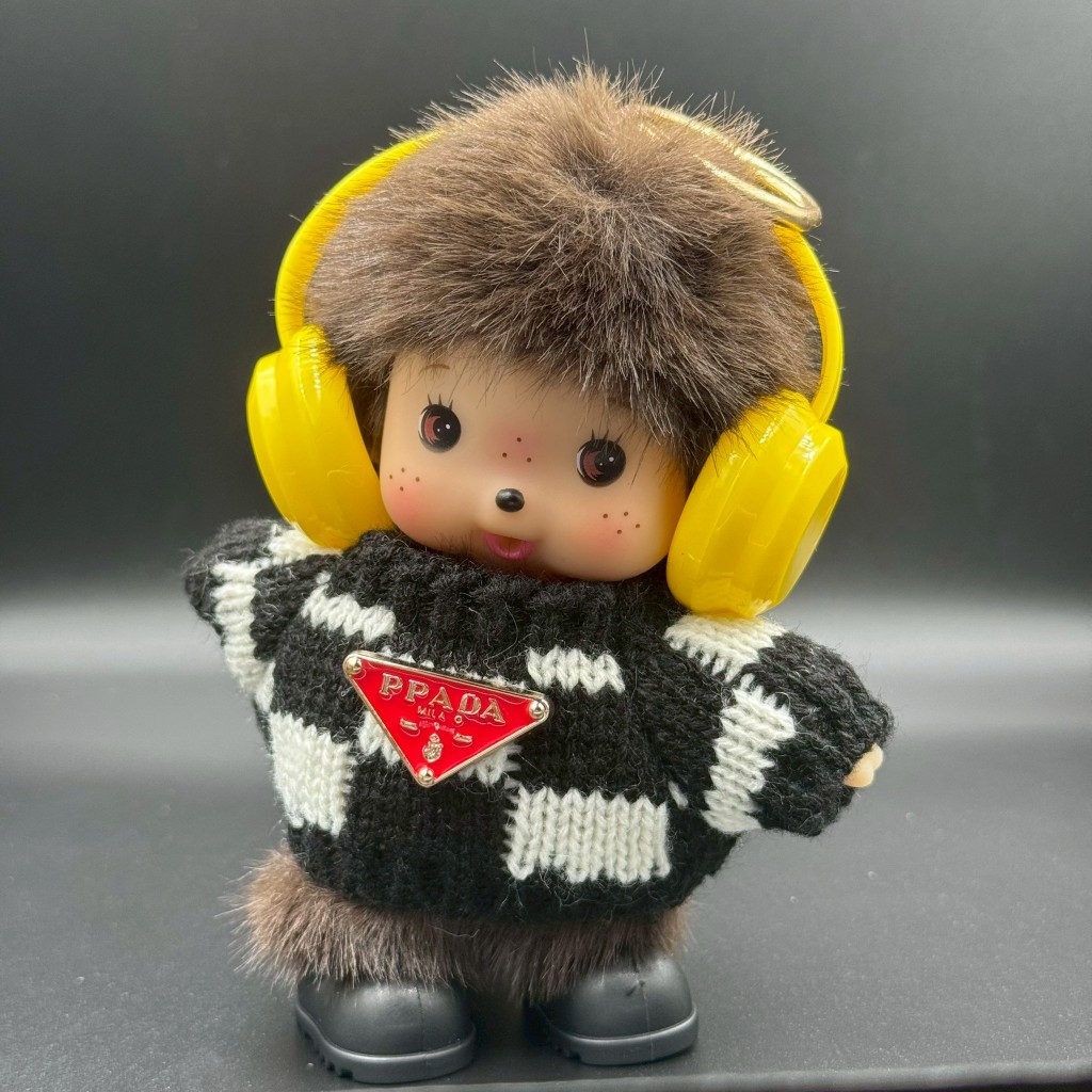 พวงกุญแจ Monchhichi ตุ๊กตา พวงกุญแจม่อนชิ พวงกุญแจ ม่อนชิชิ