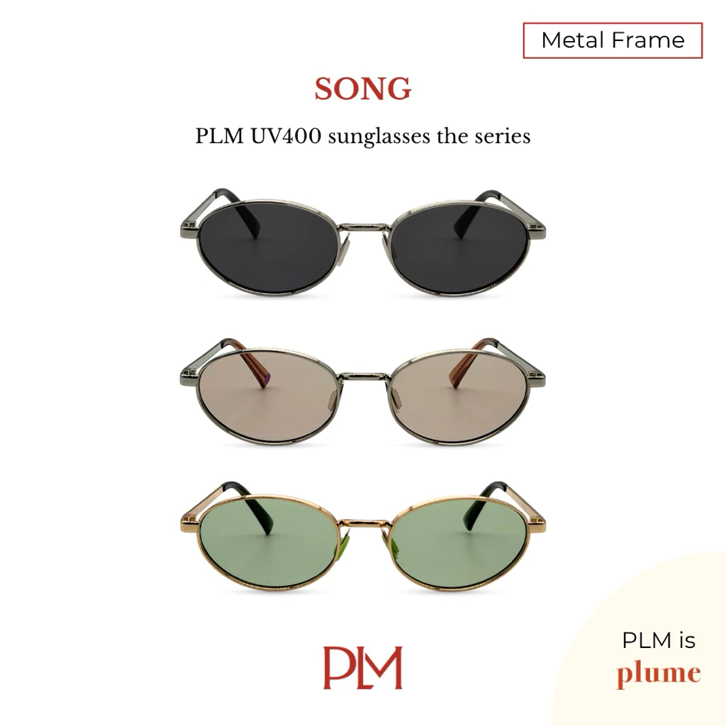 PLM (plume.bkk) แว่นกันแดดรุ่น 'Song' Sunglasses