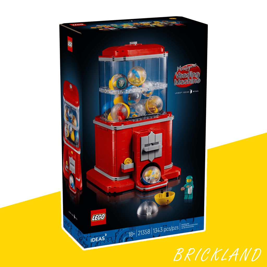 LEGO Ideas 21358 Minifigure Vending Machine ของแท้ 100% พร้อมส่ง