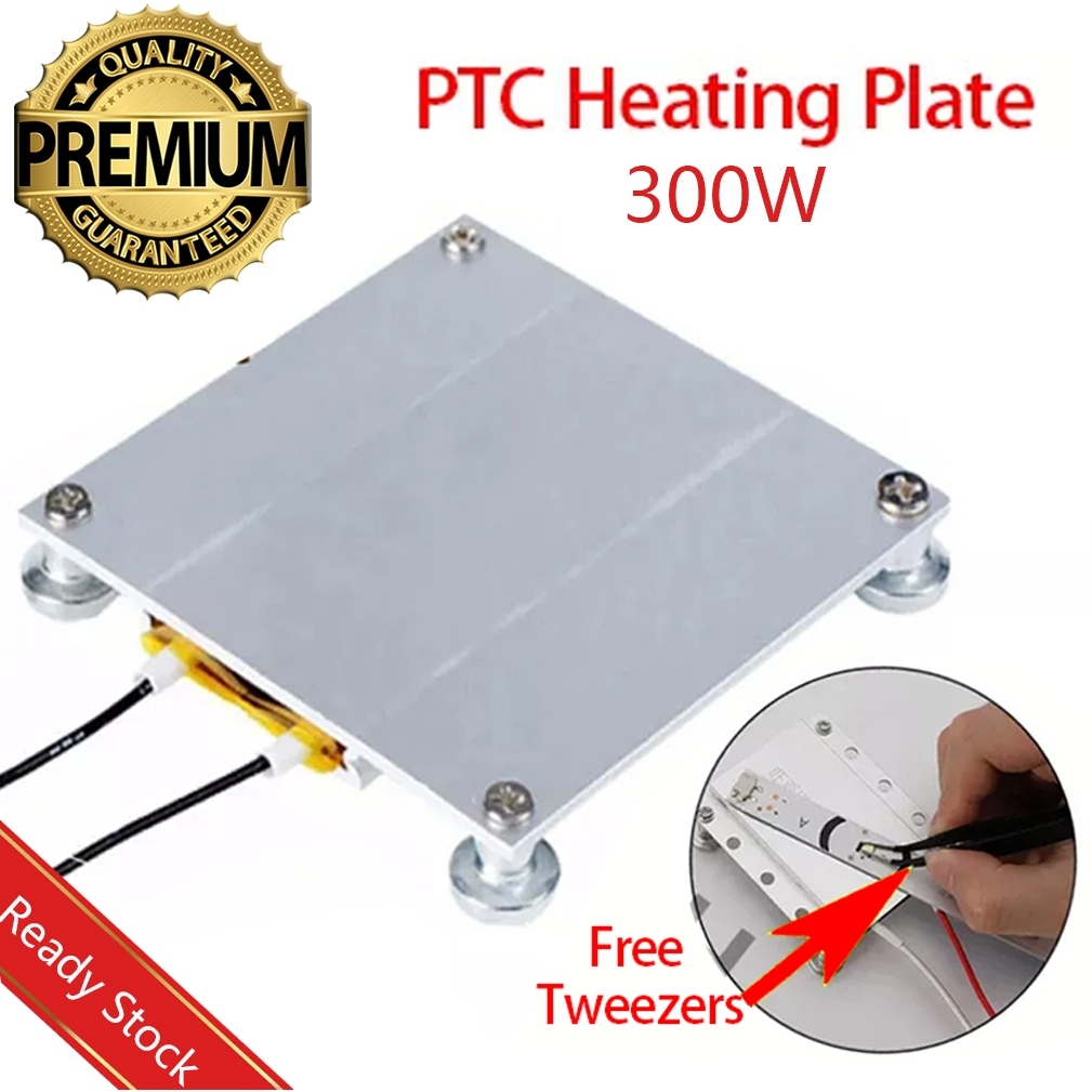 PTC Split Plat 300W แผ่นความร้อน PTC ชิป BGA บอลเชื่อมแยกอลูมิเนียมเครื่องถอด LED PCB PTC Heating Plate Circuit Board