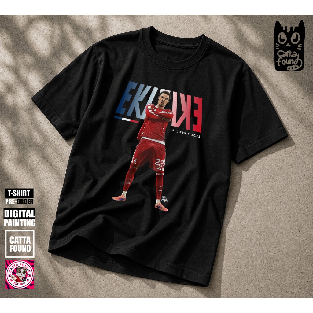 เสื้อยืดลิเวอร์พูล Liverpool หงส์แดง  Ekitike22