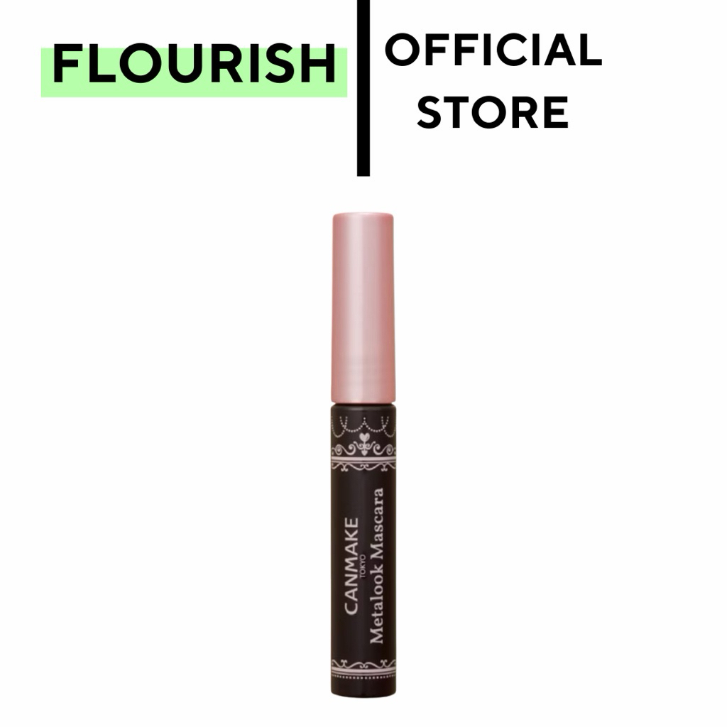 🩵Canmake Metalook Mascara 01  [ สี Black ] ขนาด 4 กรัม