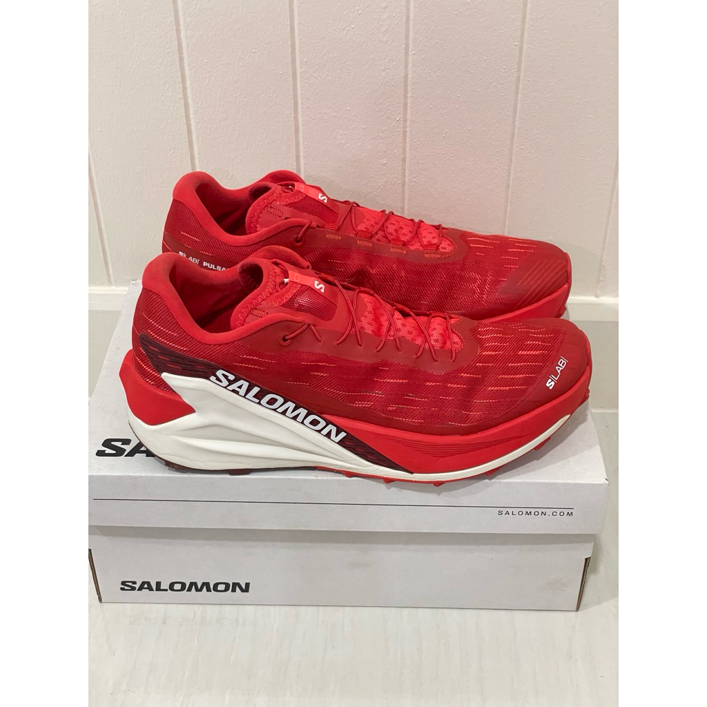 รองเท้าวิ่ง/รองเท้าเทรล((มือสอง)  SALOMON S/LAB PULSAR 4 UNISEX Trail Running Shoes