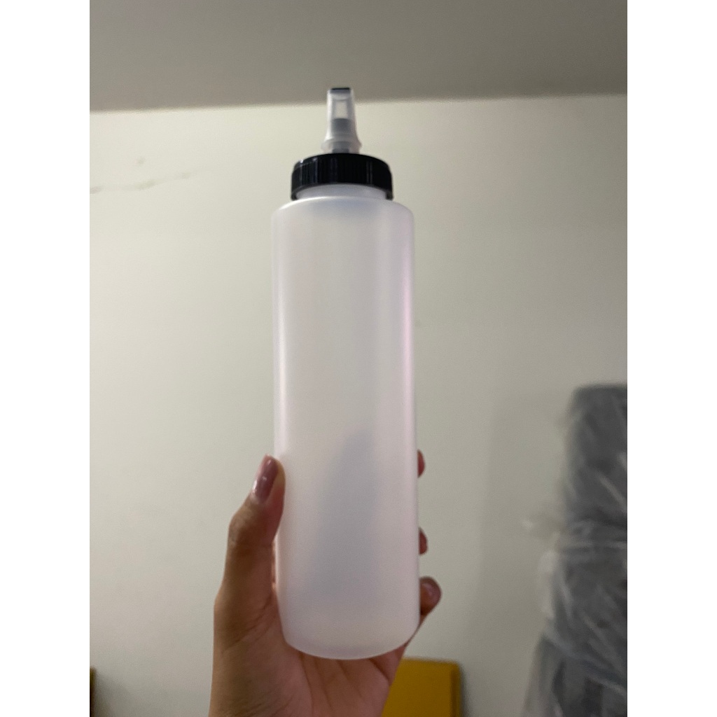 ขวด ขวดบีบ ขวดอเนกประสงค์  ทนต่อกรดและด่าง ผลิตจาก PE ขนาด 400ML
