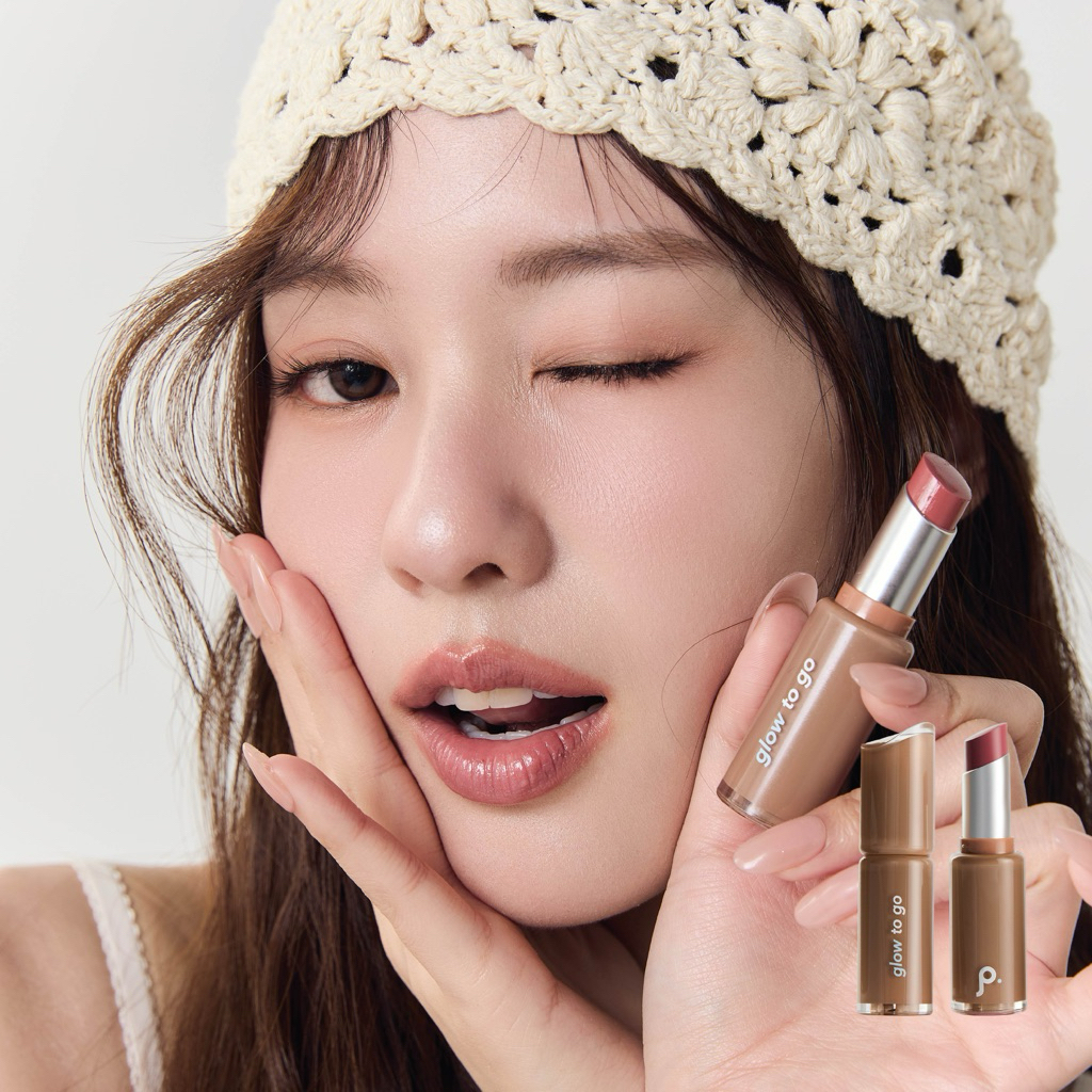 PMTH. Glow To Go Lip Balm ลิปบาล์มมีสี เนื้อโกลว์ ฉ่ำสวยแบบสุขภาพดี