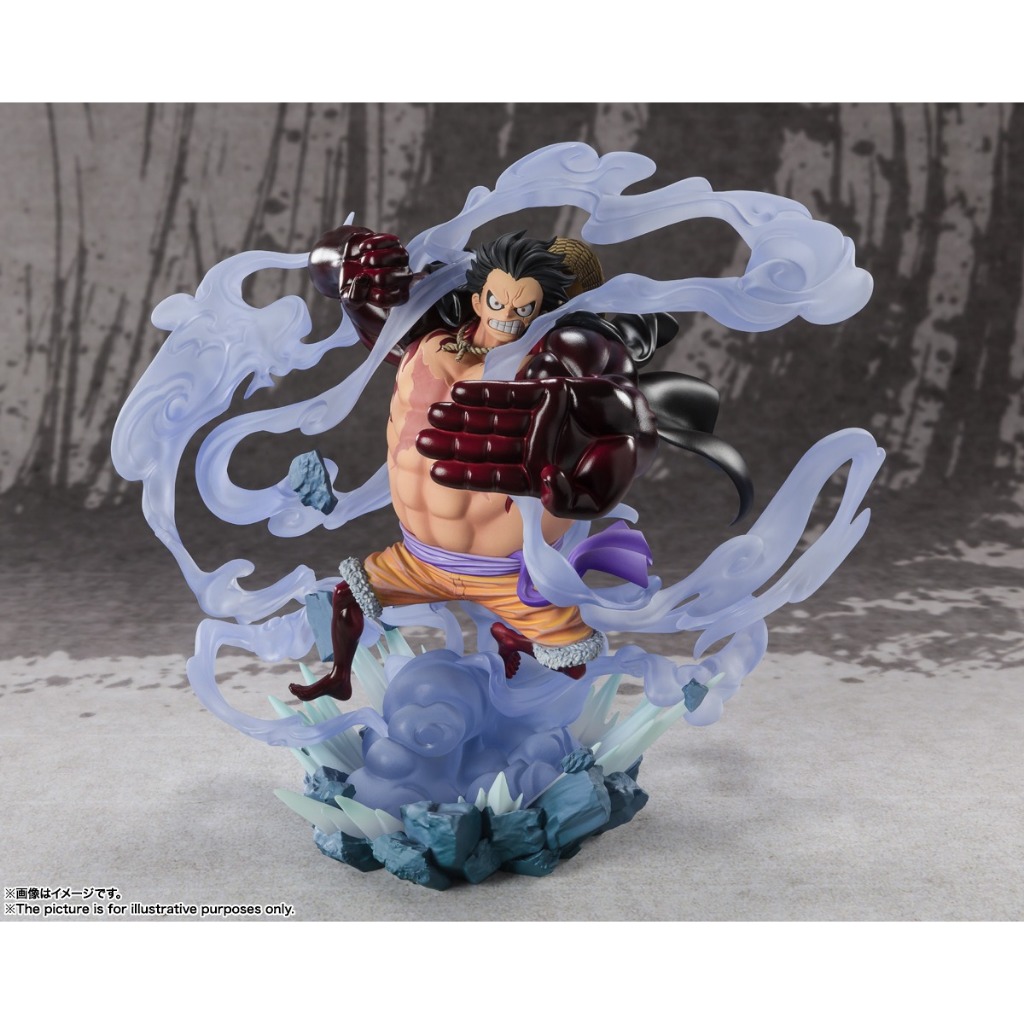 Bandai(บันได) TAMASHII FIGUARTSZERO [EXTRA BATTLE] MONKEY D LUFFY GEAR4 THREE CAPTAINS BATTLE OF MONSTERS ON ONIGASHIMA