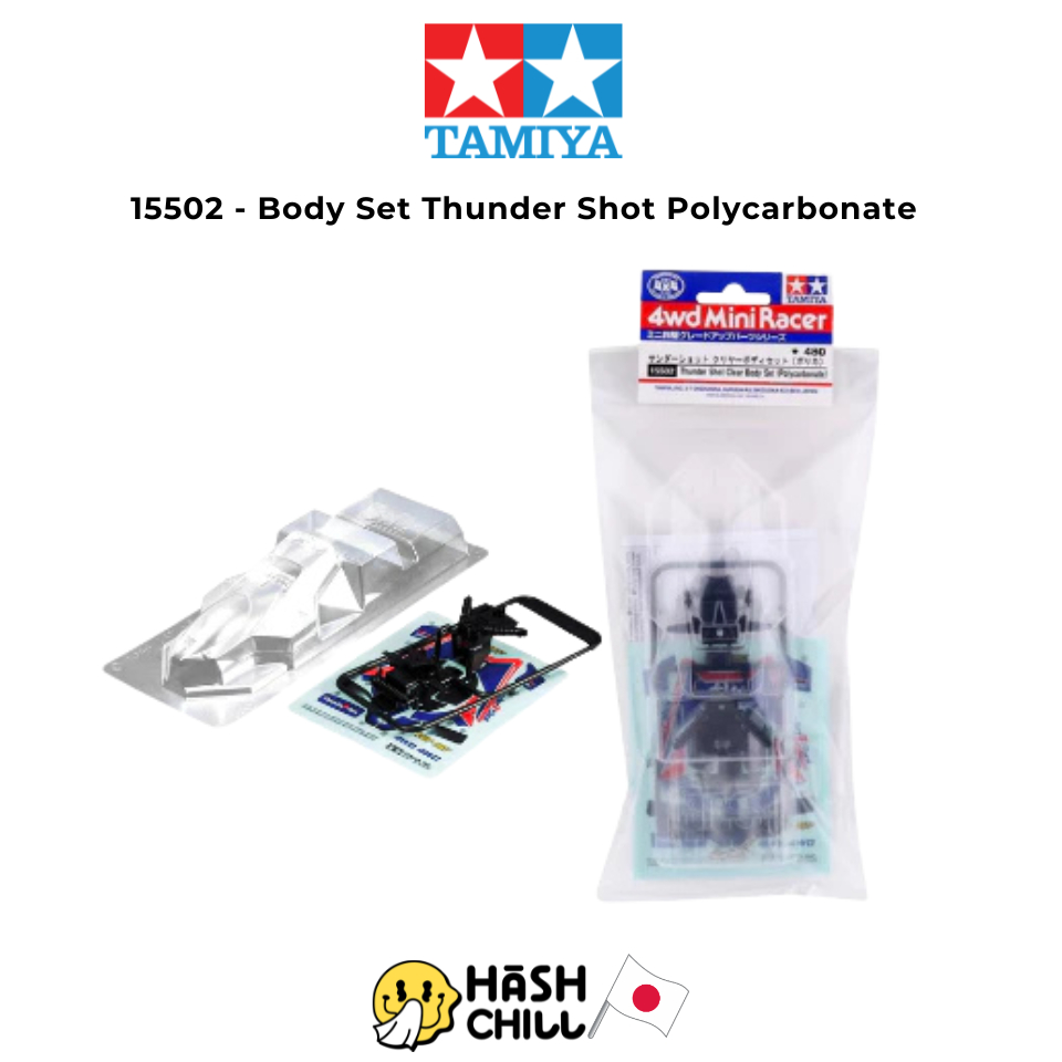 TAMIYA 15502 - Body Set Thunder Shot Polycarbonate