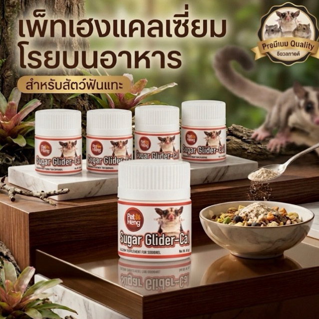 อาหารเสริมชูก้าร์ สำหรับโรยบนอาหาร(เพ็ทเฮง)