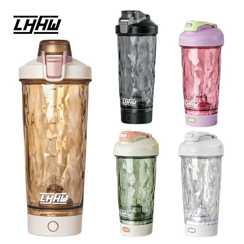 LHHW แก้วปั่นอัตโนมัติ Diamond Glow Auto Shaker 500/700ml ความเร็ว 7,500 RPM แบต 1,000 mAh วัสดุ Tritan & PP ปลอดภัย BPA