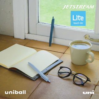 UNI ( ยูนิ ) ปากกาลูกลื่นกึ่งเจล uni Jetstream Lite Touch เปลี่ยนไส้ได้